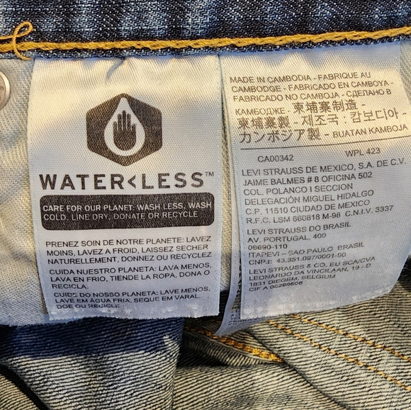 Levi's 527 Women's Jeans Denim Blue Jeans Red Tab Straight Cut Jeans 29 x 30 - Picture 11 of 13